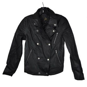JACK by BB DAKOTA VEGAN LEATHER JACKET MOTO
